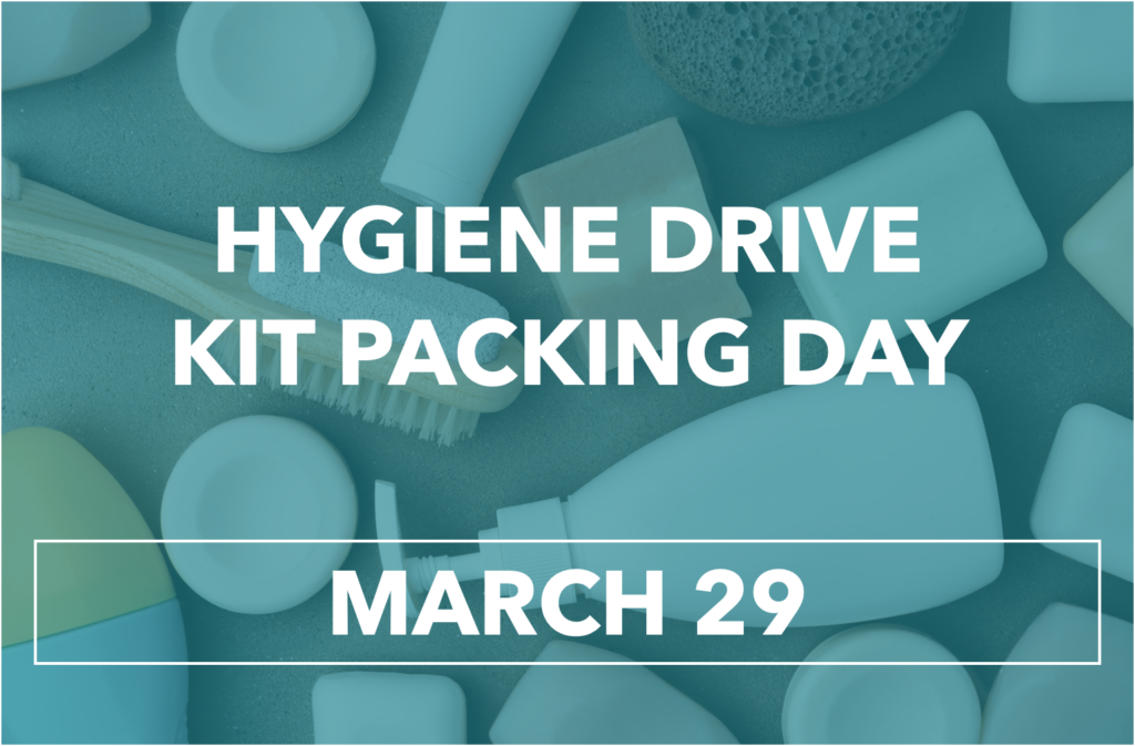 Items still needed for our Hygiene Drive include: deodorant, bar soap, shampoo, body wash, toothbrushes, tampons, toothpaste, and pads. We will be packing up the kits at 15th Ave Church of Christ on March 29, 2025 at 10:00 AM.