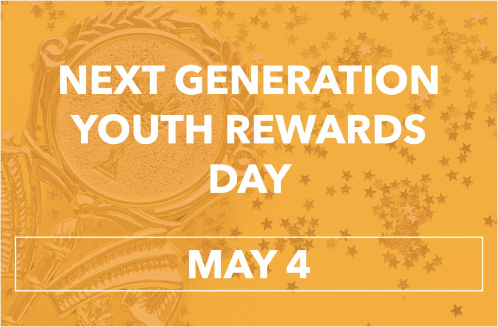 Next Generation Youth will have the opportunity to cash in their points earned from involvement in spiritual activities for rewards and prizes immediately after morning service on Sunday, May 5, 2025.