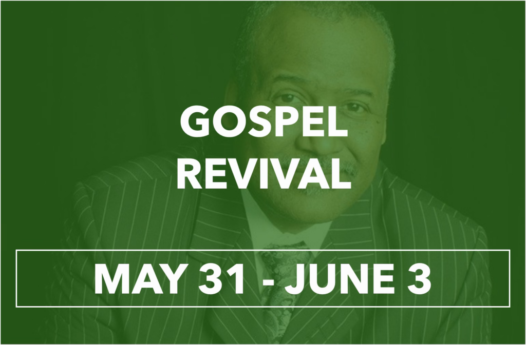 Our Gospel Revival will commence on Sunday, May 31, 2026. Our guest speaker will be Bro. Stanley Hubbard from the Kingsley Terrace Church of Christ in Indianapolis, IN. There will be a mass bible study at 9:00 AM with worship service to follow at 10:00 AM. A Fellowship meal will be provided at the conclusion of morning worship. Nightly services are Monday-Wednesday (June1-3) at 6:30 PM.